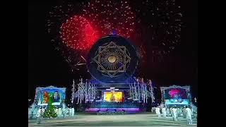 Turkmenistan: Yaslyk TV's Coverage of New Year 2015 Event in Ashgabat [23:41 - 00:22] (2014-2015)