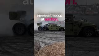 Insane 6x6 Hellcat-A $750K Masterpiece! Powered Humvee by Danton Arts Kustoms #shorts #humvee