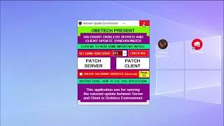 Valorant Update Synchronizer App. for Diskless Server and Diskless Client.