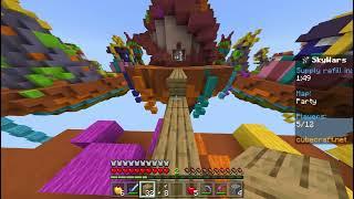 Cubecraft Skywars with fans