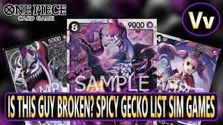 One Piece TCG: Let's Talk About the 8c Character Gecko Moria While Having Fun with it on the Sim