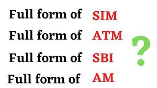 top 50 full Form / am and pm Full form / upsc full Form for basic knowledge @active side