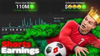 YouTube Shorts Earning LIVE PROOF  1000$ Possible?