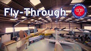 Amazing Flight Through the de Havilland Aircraft Museum