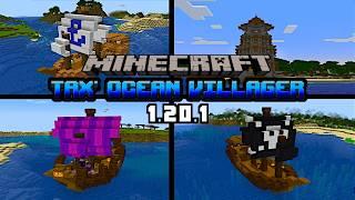 *NEW* Tax' Ocean Villager Mod - Minecraft 1.20.1 (Mod Showcase)