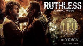 LEO - Ruthless ( RAP ) | Thalapathy Vijay | Lokesh Kanagaraj | Anirudh Ravichander