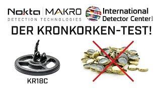 Der Nokta | Makro Impact Metalldetektor Kronkorken-Test