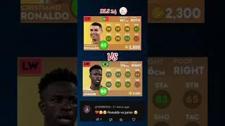 DLS 24 | C. RONALDO VS VINI JR. | DLS CARD | #dls#dls24 #shortsgaming#shorts #shortsyoutubevideo