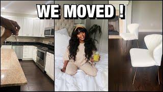 DAY IN MY LIFE : WE MOVED TO A NEW CITY , GETTING THE KEYS + TOUR TO OUR NEW PLACE !!