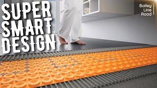 The Best In-Floor Heating System I'VE EVER SEEN