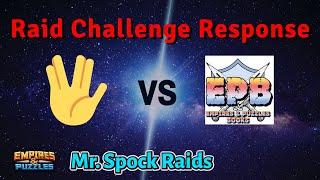 Raid Challenge Response   | @AnchorGamed @EmpiresandPuzzlesBooks | Empires and Puzzles