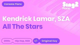 Kendrick Lamar, SZA - All The Stars (Karaoke Piano)