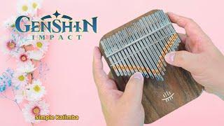 Genshin Impact Main Theme - Kalimba Easy Tutorial