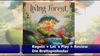 Living Forest von Ludonaute - Regeln + Let´s Play + Review - Brettspiel - Die Brettspieltester