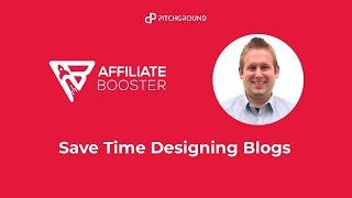 Turn Hours Of Designing Into Minutes | Affiliate Booster Affiliate Marketing Wordpress Theme Tool