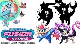 Draw Pokemon Vaporeon Fusion Pokemon Feraligatr + Lanturn + Overqwil + Crawdaunt