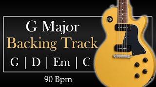 G Major Pop Backing Track | 90 Bpm