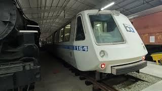 Three Car BART Legacy Train at WRM (Exterior)