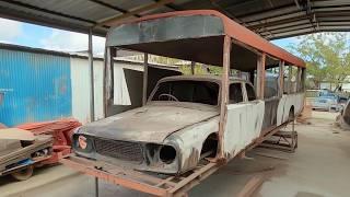 Man Builds a Bus from Old Car Parts in 90 Days | Start to Finish by @TiuLuquinha