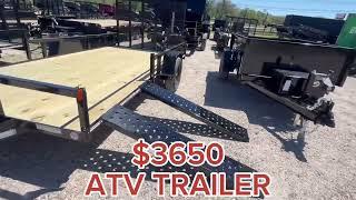 2024 Cam Superline 7 x 14 ATV Utility Trailer