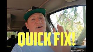 HOW TO FIX A STUCK CAR WINDOW FAST // DIY