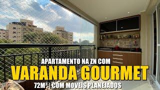 APARTAMENTO A VENDA COM 72M² COM UMA INCRÍVEL VARANDA GOURMET COM VISTA PARA RESERVA NA ZONA NORTE