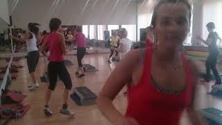 Step aerobic / Степ аэробика сложная связка