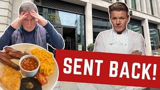 Reviewing GORDON RAMSAY'S £19 BREAKFAST - I SENT IT BACK!