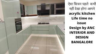 Top 5 Acrylic kitchen interior design by ANC INTERIOR AND DESIGN BANGALORE