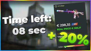 SNIPING Skins for 1 HOUR! How Much PROFIT can I make?