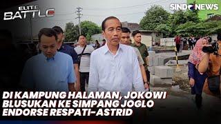 Jokowi Blusukan Bareng Respati-Astrid, Tinjau Proyek Elevated Rail Simpang Joglo Solo