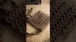 crochet sling bag