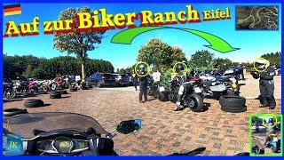  Zur BIKER RANCH EIFEL Teil 2 Nideggen - BIKER RANCH in Simmerath  wunderschöne Kurven und Höhen