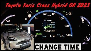 How to Change Time Settings in Toyota Yaris Cross Hybrid GR 2023 Model #toyota #toyotayariscross