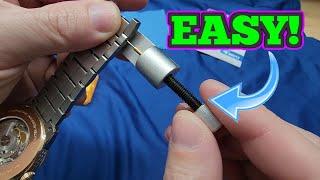 How To Use A Link Removal Tool To Resize Your Watch!