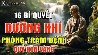 Bí Quyết Vàng Dưỡng Khí - Khí đầy đủ thì khỏe mạnh, khí suy thì cơ thể yếu nhược...| Kingbooks