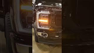 2023 Ford Superduty F250 FACTORY FLASHING OEM LED LIGHTS with the PLUG AND PLAY WICKED AUTO FLASHER!