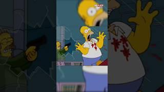 NED FLANDERS MATA A HOMERO SIMPSON | los Simpson #shorts