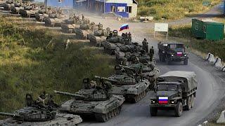 Happened 7 Minutes Ago in Crimea! Convoy of 79 Russian Tanks Destroyed by Ukrainian Forces