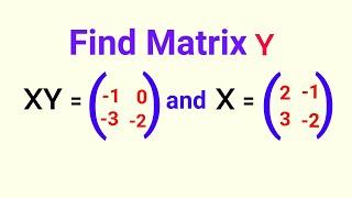 Matrix Model Question for IGCSE Mathematics