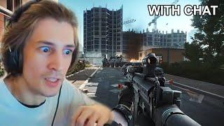 xQc react to Escape from Tarkov - Battle for Concordia