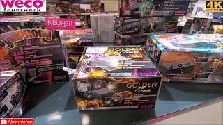 Weco Feuerwerk - Golden Times (Neuheit 2024) Vergleich Muster & Endware!