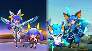 Nana Aqua Pura Collector Skin VS Mecha Baby Epic Skin