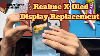 Realme X Folder Replacement Oled || SmartPhone Solutions ||