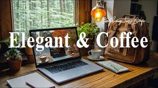 Elegant Coffee Morning JazzPositive Bossa Nova Instrumental Background & Soothing June Cafe To Work