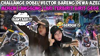 CHALLENGE DUO SQUAD PAKE SENJATADOUBLE VEKCTOR BARENG DEWA AZEL! AUTO RATA SEMUAA MUSUHNYA