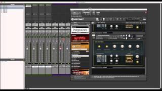 Kontakt 5 tutorial in Pro Tools 11 (routing multiple outputs)