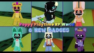 Roblox"Poppy PlayTime RP-World!"6NEWBADGES:Nellie/Easy/Perly/GoldenTime/Cocotime/Mutual Bestie