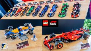 LEGO Icons, Technic & more F1 sets revealed in Las Vegas, preorders & why no driver minifigures