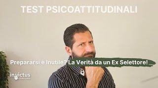 Test Psicoattitudinali Concorsi Militari: Prepararsi è Inutile? L'Ex Selettore Rivela la Verità!